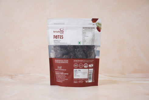 Krishival Nuts Premium Dates 250gm