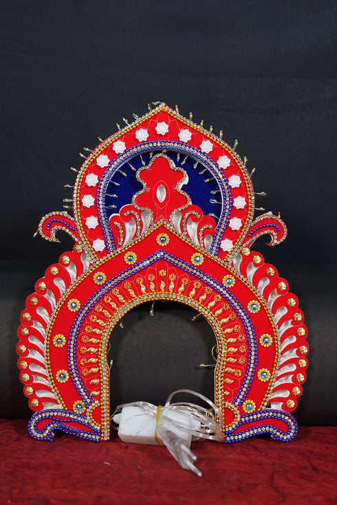 Hindu Deity Head Arch With Light