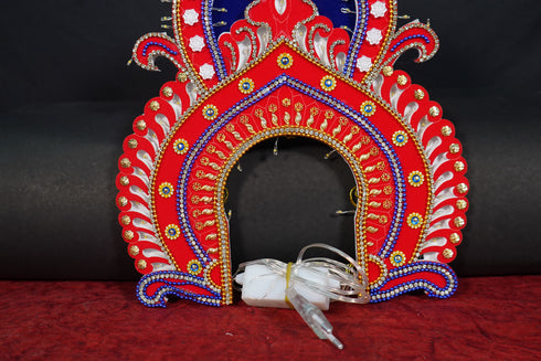 Hindu Deity Head Arch With Light