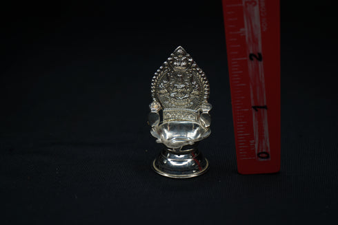 Pure Silver Gajalakshmi Diya 11g