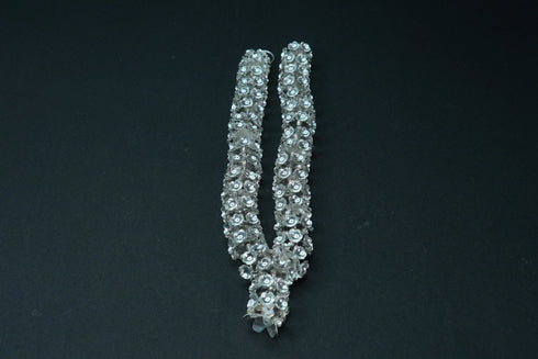 Pure Silver Garland Mala 87.7g By Mahita Collections