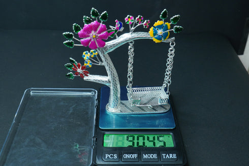 Pure Silver Jhula 90.45g By Mahita Collections