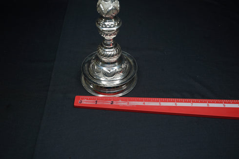 Pure Silver Big Chakra Design Diya 680g