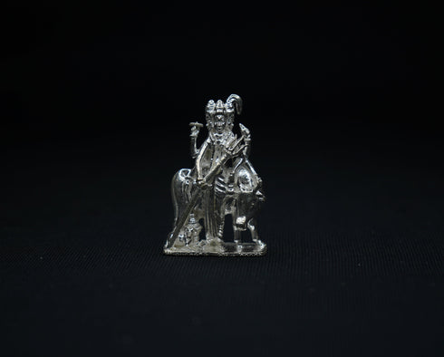 Pure Silver Dattatreya Idol 46.4g