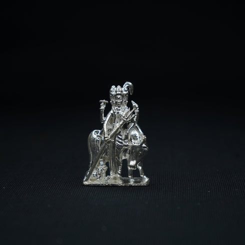 Pure Silver Dattatreya Idol 46.4g