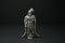 Pure Silver Aandal Amma Antique Idol 210.04grams