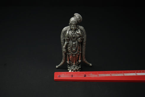 Pure Silver Aandal Amma Antique Idol 210.04grams