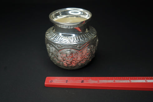 Pure Silver Ashta Lakshmi Kalasam 127.31g