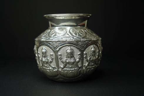 Pure Silver Lakshmi Kalasham 257.36grams