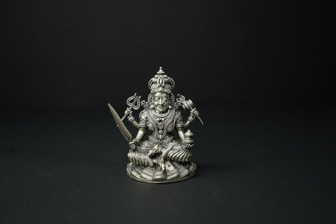 Pure Silver Sri Mavullamma Devi Antique Idol 110grams