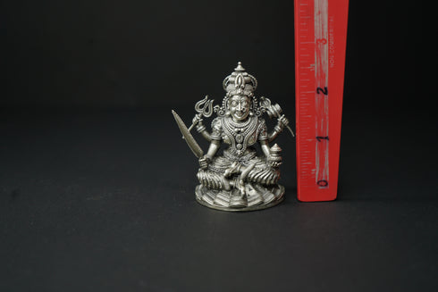 Pure Silver Sri Mavullamma Devi Antique Idol 110grams