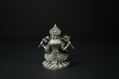Pure Silver Sri Mavullamma Devi Antique Idol 110grams
