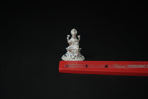 Pure Silver Goddess Laxmi Devi Idol 16.29grams