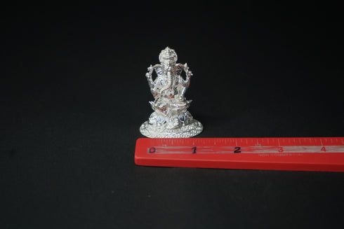 Pure Silver Ganesh Idol 38g
