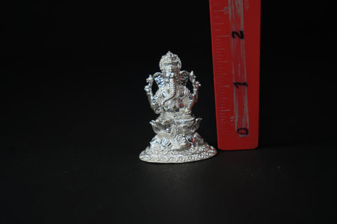 Pure Silver Ganesh Idol 38g