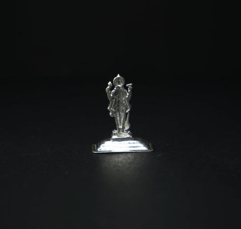 Pure Silver Lord Vishnu Idol 8.97grams