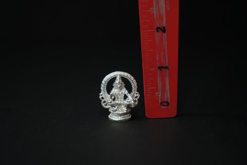 Pure Silver Ayyappa Idol 14.36grams