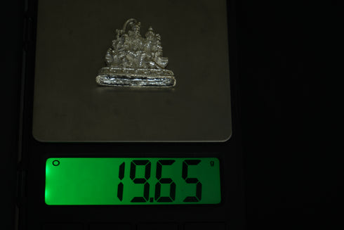 Pure Silver Shiv Pariwar Idol 19.64 grams