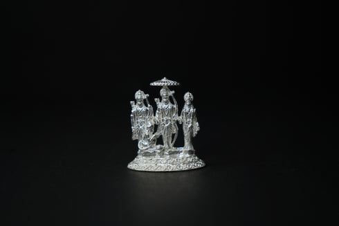 Pure Silver Ram Parivar Idol 26.63 grams