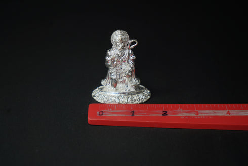 Pure Silver Large Hanuman Idol 46.47grams