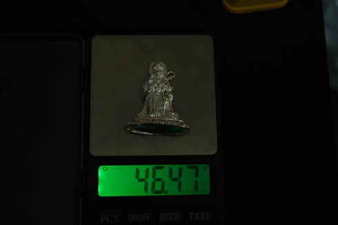 Pure Silver Large Hanuman Idol 46.47grams