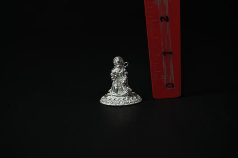 Pure Silver 2D Silver Hanuman Idol 13.36grams