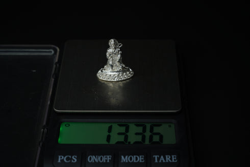 Pure Silver 2D Silver Hanuman Idol 13.36grams