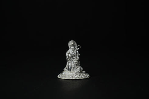 Pure Silver Hanuman Bajrangbali Idol 21.72grams