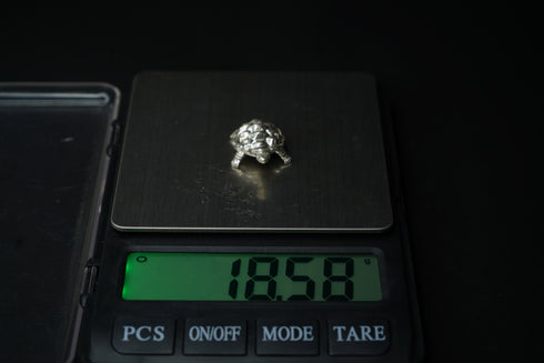 Pure Silver Tortoise Idol 18.58grams