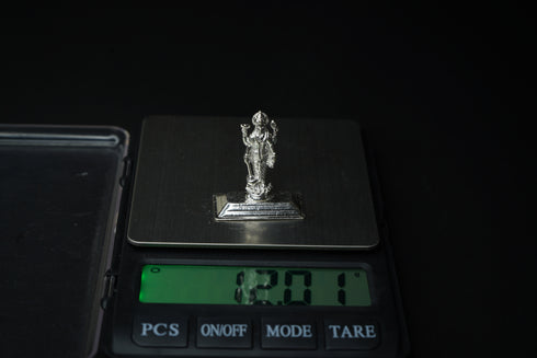 Pure Silver Lord Vishnu Idol 12.01 grams