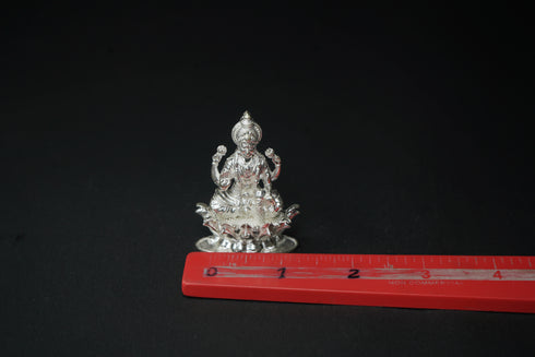 Pure Silver Dhana Lakshmi Idol 34.38grams