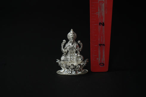 Pure Silver Dhana Lakshmi Idol 34.38grams