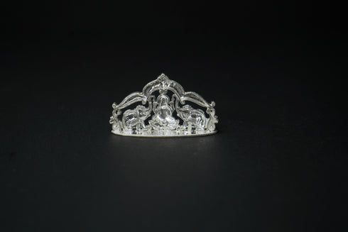 Pure Silver Lakshmi Ji With Elephant Idol 19.11 grams