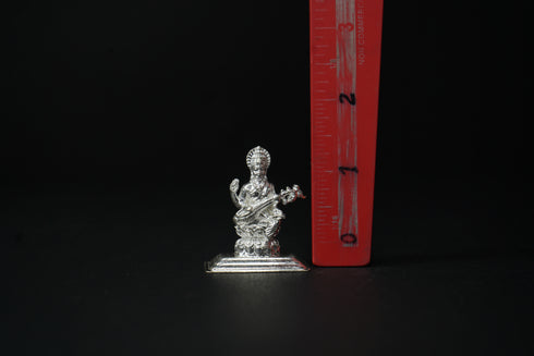 Pure Silver Saraswathi Idol 19.22 grams