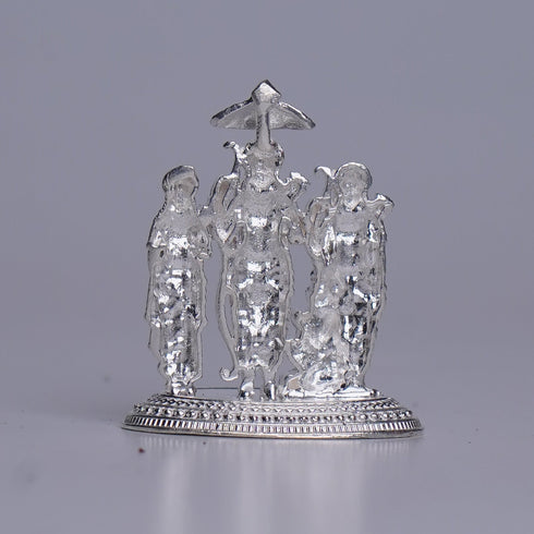 Pure Silver Ram Parivar Idol 22g