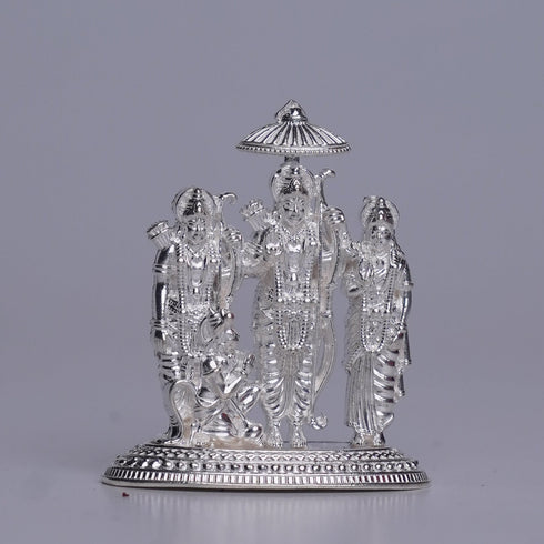 Pure Silver Ram Parivar Idol 22g