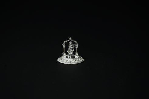 Pure Silver Lord Krishna With Flute Idol 16.32 grams