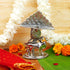 Servdharm Govardhan Krishna Idol 8.5 inch Silver Plated