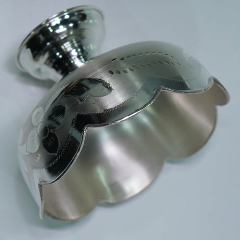 Pure Silver Bowl With Stand Base 129g