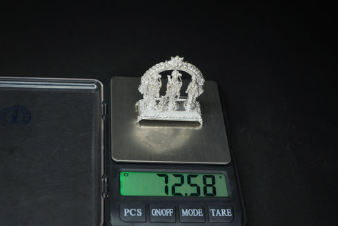 Pure Silver Ram Privar Idol 72.58g