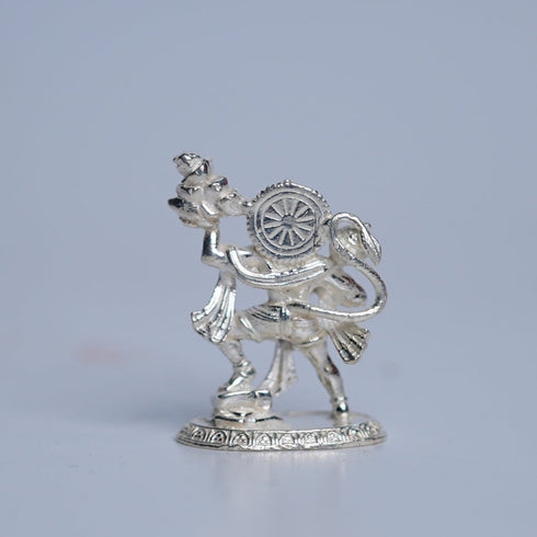 Pure Silver Lord Hanuman Idol 8grams
