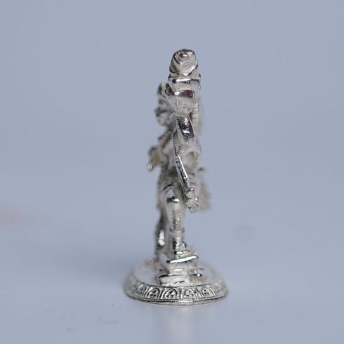 Pure Silver Lord Hanuman Idol 8grams