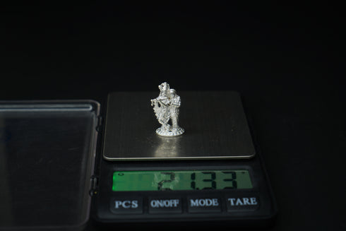 Pure Silver Radha Krishna Idol 21.33 grams