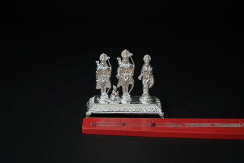 Pure Silver Ram Parivar Idol 93.61g