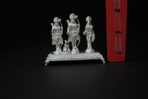 Pure Silver Ram Parivar Idol 93.61g