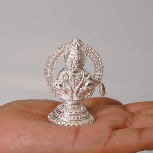 Pure Silver Ayyappa Idol 34g