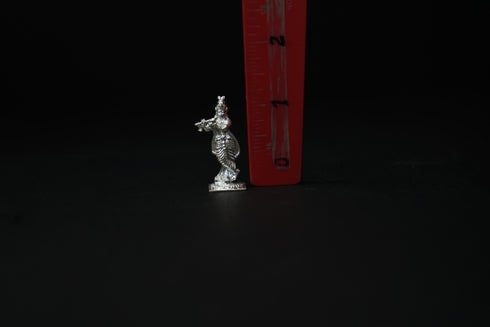 Pure Silver Krishna Ji Idol 12.15 grams