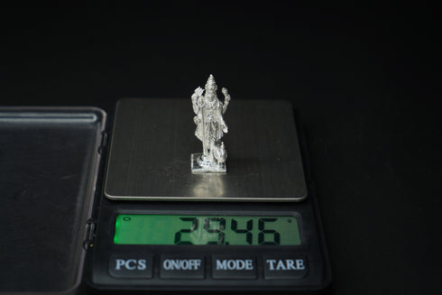 Pure Silver Lord Murugan Idol 29.46 grams