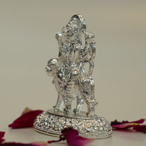 Pure Silver Durga Mata 20g By Mahita Collections