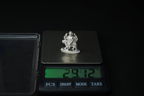 Pure Silver Durga Mata Idol 29.12grams